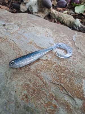 R-Shad 100 curly magic grey